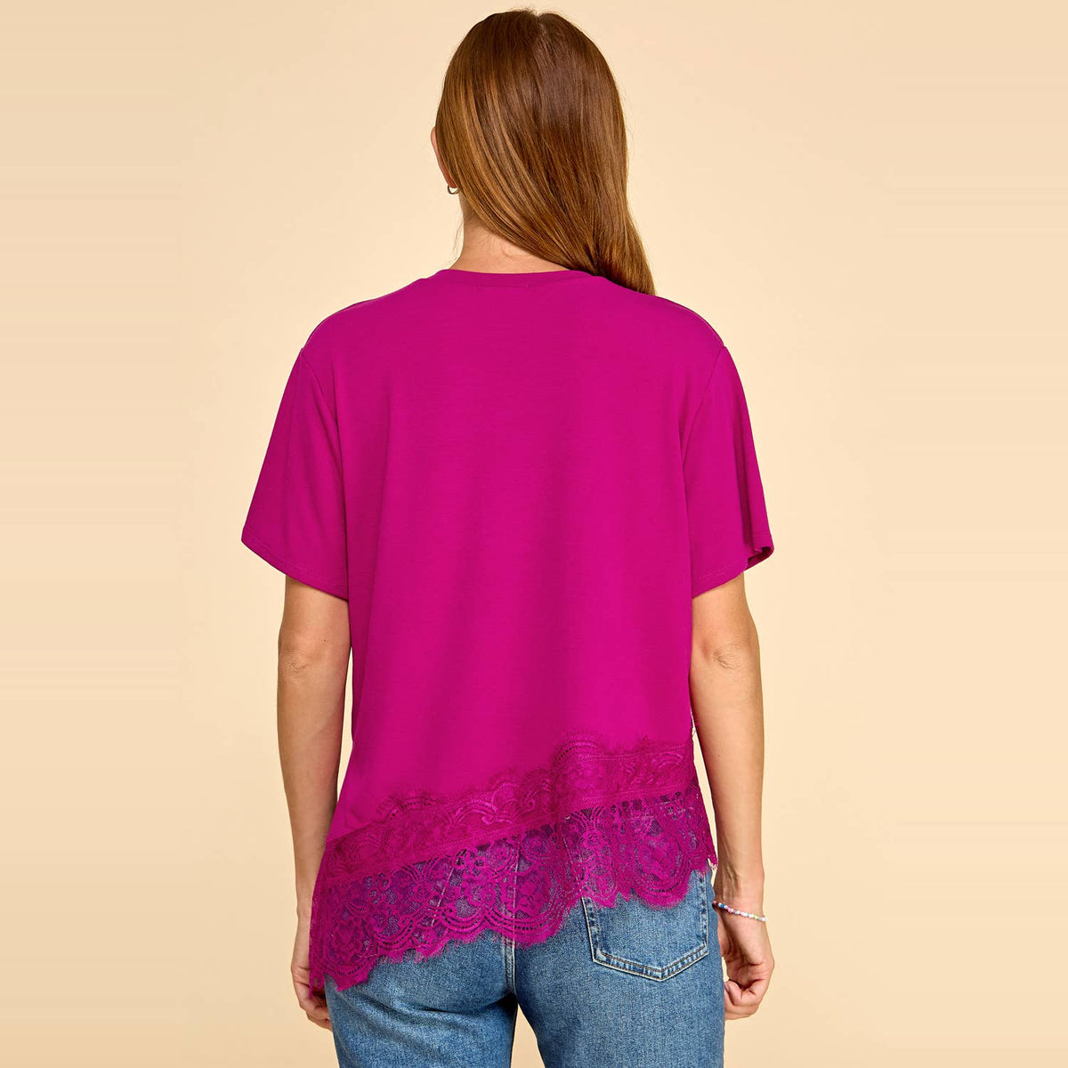 ISLA LACE TRIM TOP