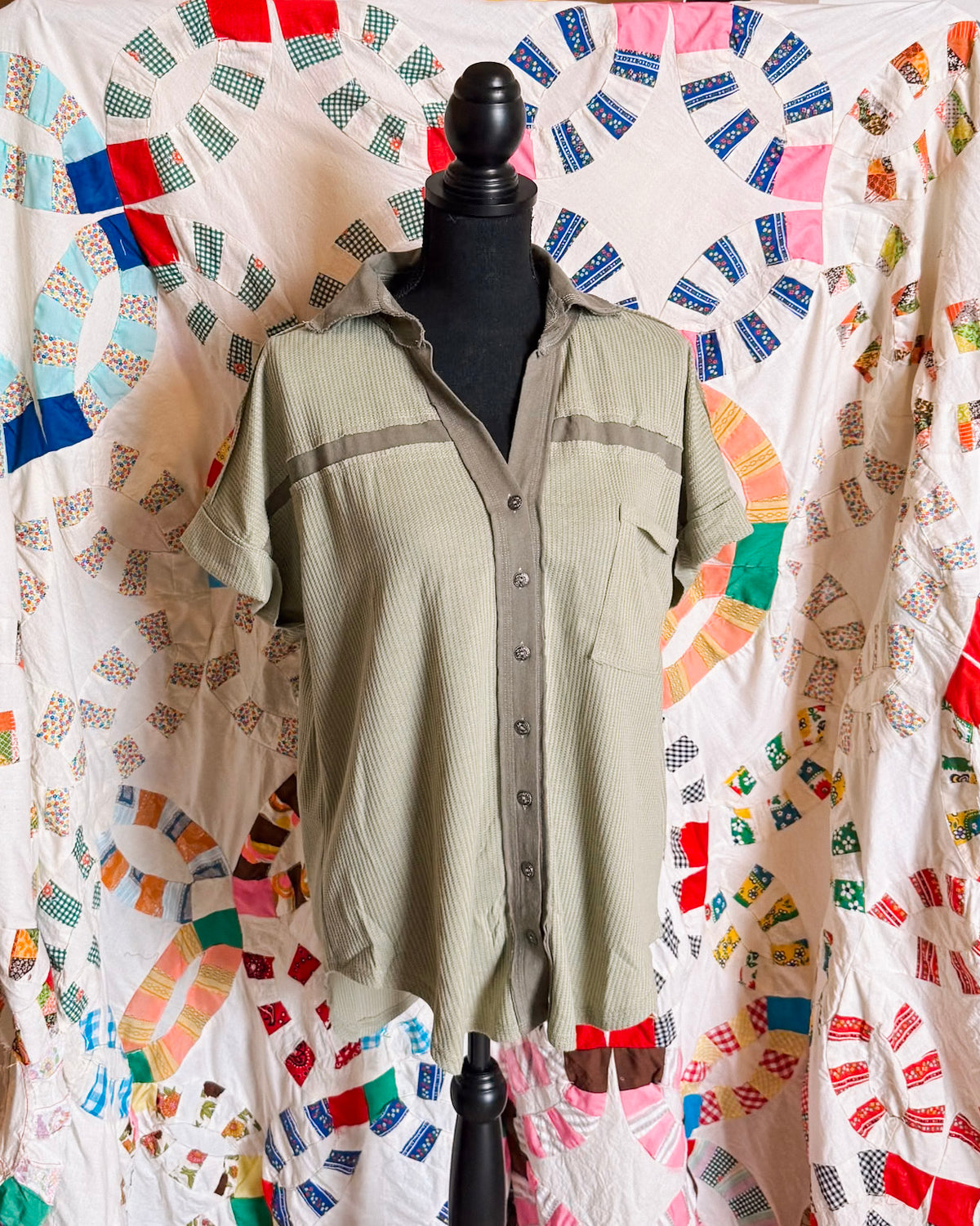 Annie Olive Top