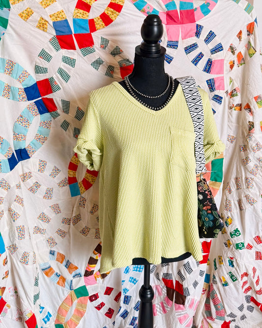 Bandy Lime Tee
