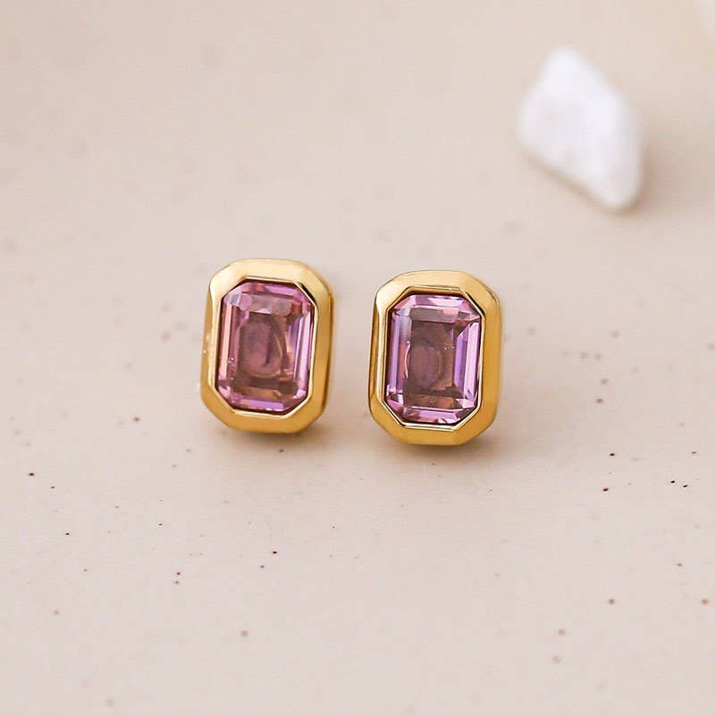 # EARRINGS - 18K TARNISH-FREE STUDS