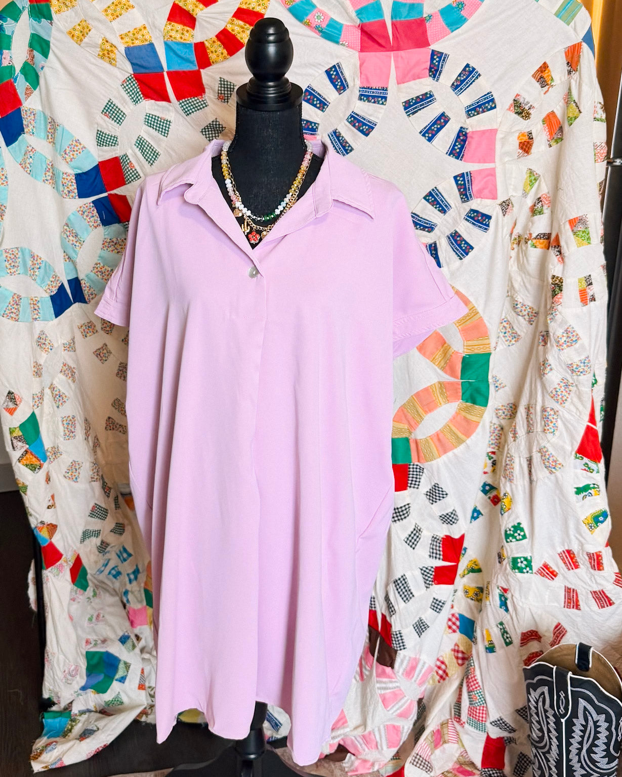 BROOKLYN LILAC DRESS