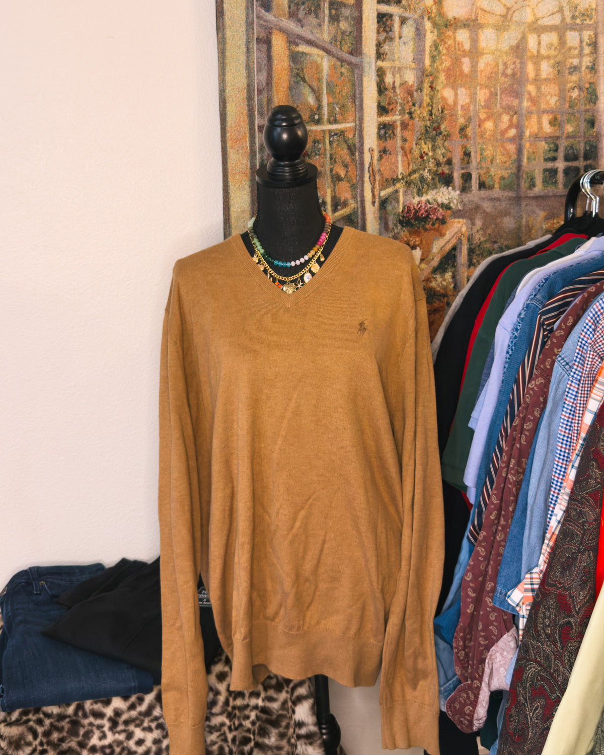 RALPH LAUREN SWEATER - L