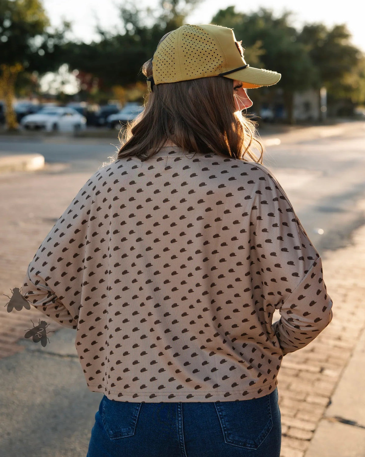 GIANNA HAT LS TEE