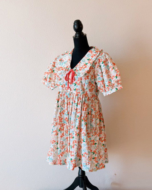 CLAIRE CORAL DRESS