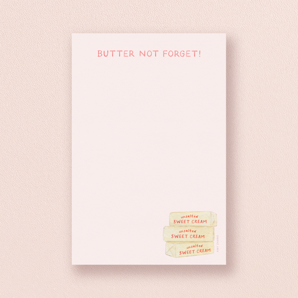 NOTEPAD - BUTTER