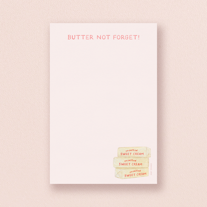 NOTEPAD - BUTTER