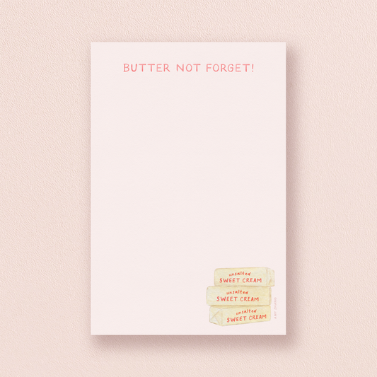 NOTEPAD - BUTTER