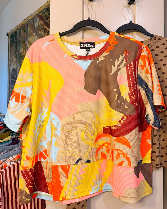 GIA NEON BOOT TEE