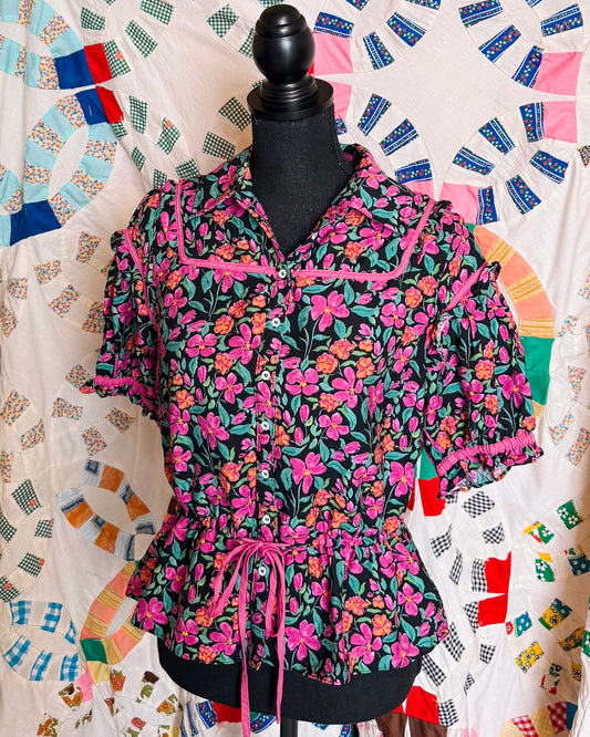 Amelia DkFloral Blouse