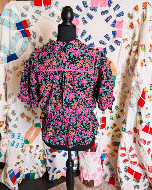 Amelia DkFloral Blouse