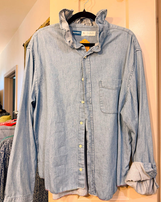 DENIM SFOLD NAVY REVIVAL