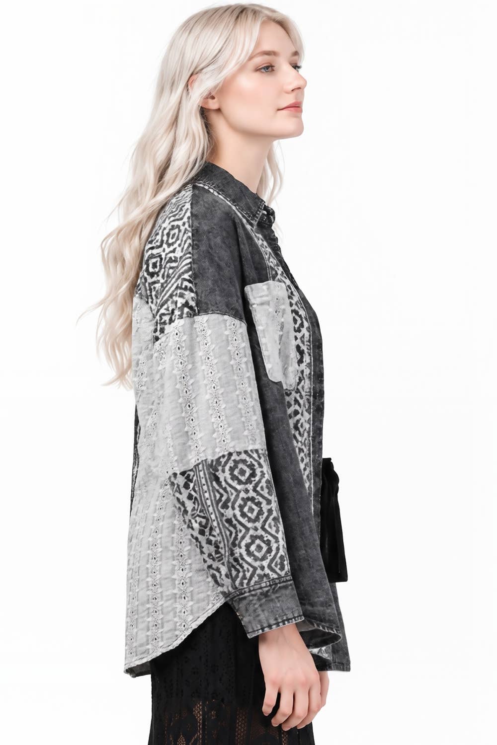 KARA DENIM SHACKET