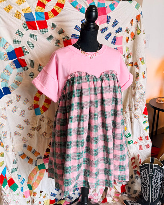 Blair PinkGrn Dress