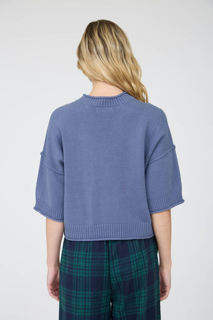 Krista Drop Shoulder SS Sweater