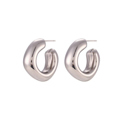 # EARRINGS - 18K TARNISH-FREE HOOPS