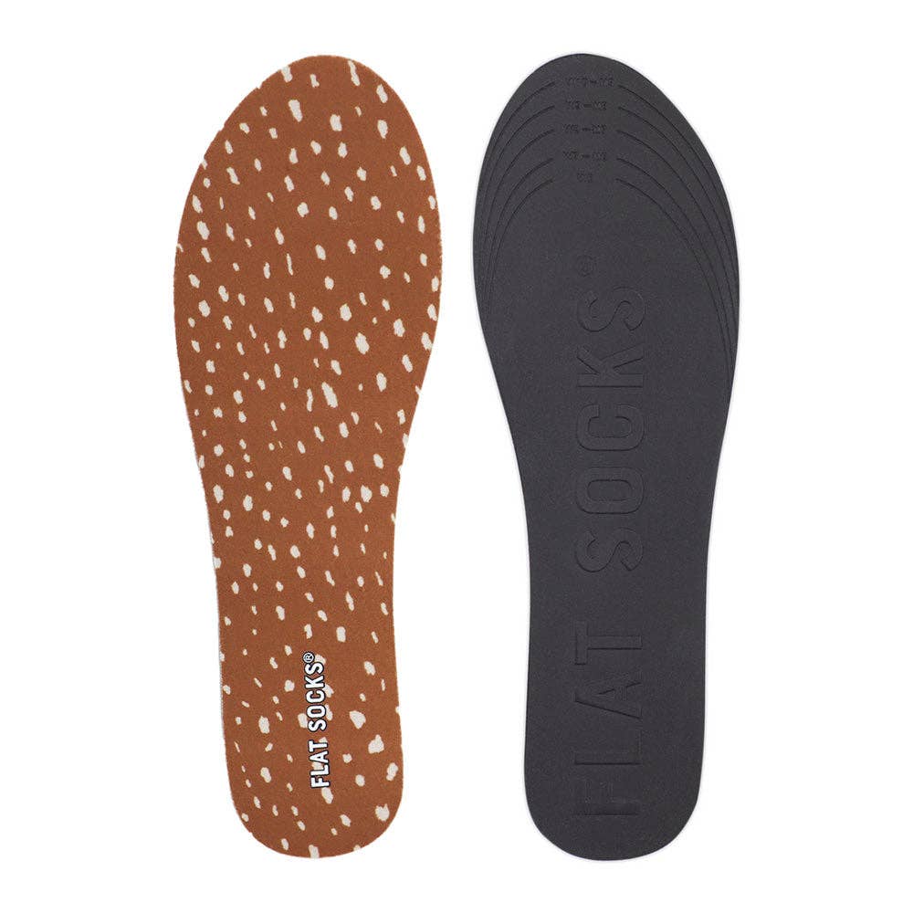 Fawn-Tastic FLAT SOCKS: Small  (up to Women's 11, Men's 10)