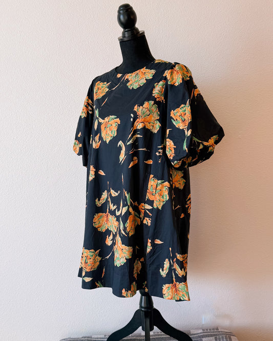 CHRISSY BLK/OR DRESS