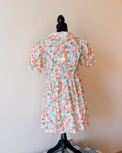 CLAIRE CORAL DRESS