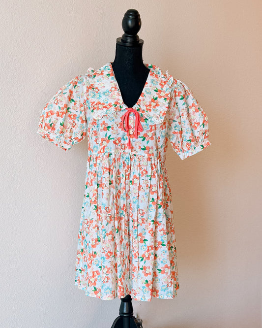 CLAIRE CORAL DRESS