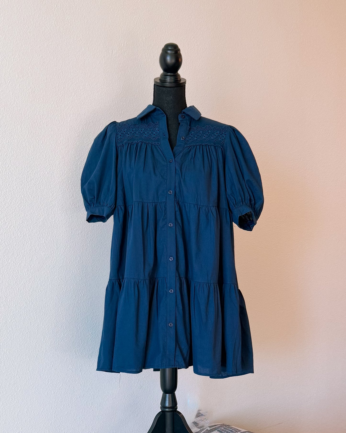 CORA NAVY DRESS
