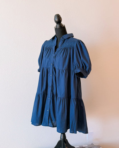 CORA NAVY DRESS