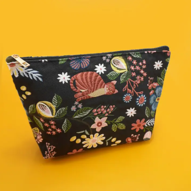 BAG Floral Cosmetic Makeup Pouch