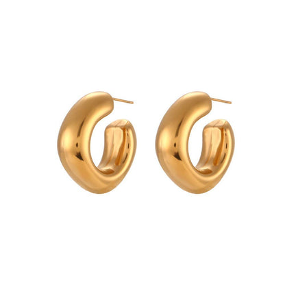 # EARRINGS - 18K TARNISH-FREE HOOPS