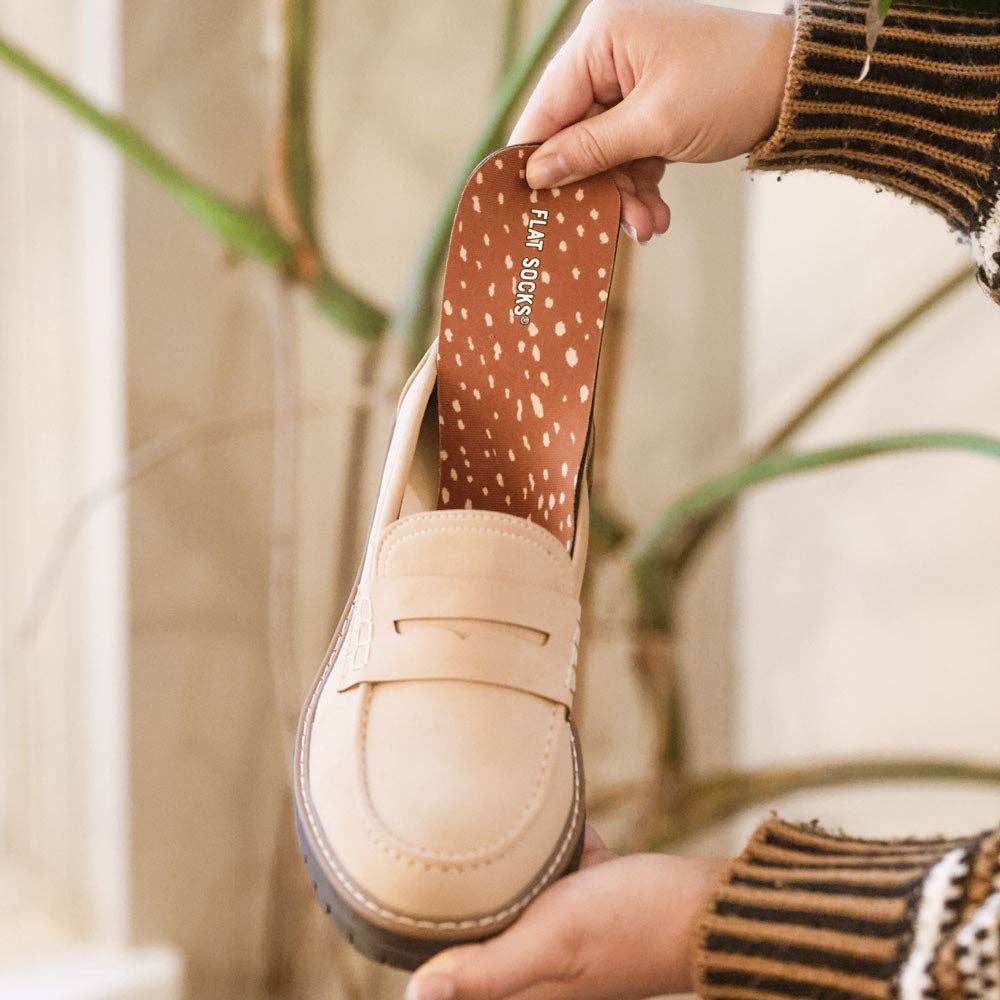 Fawn-Tastic FLAT SOCKS: Small  (up to Women's 11, Men's 10)